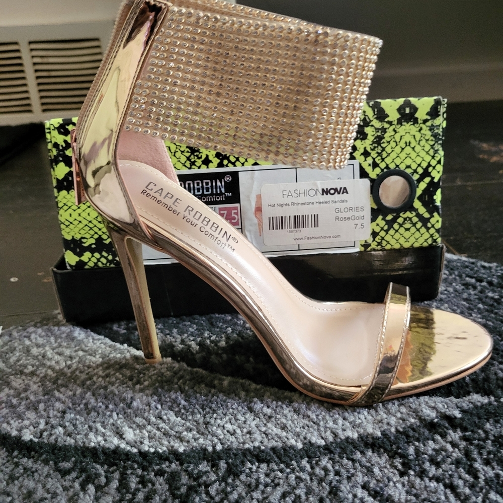 Gold Heels